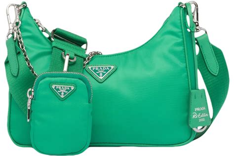 prada bag mint|Prada 2005 Shoulder Bag Green Mint .